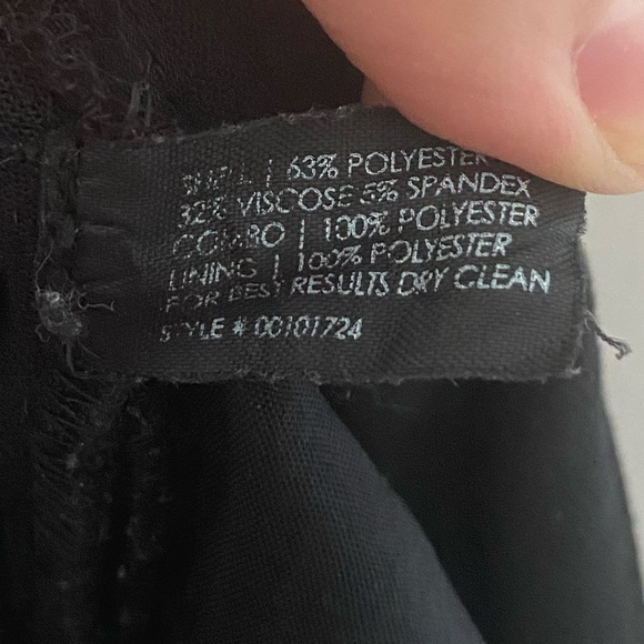 Club Monaco Black Dress Pants - Picture 4 of 4